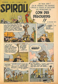 Cover Thumbnail for Spirou (Dupuis, 1947 series) #828