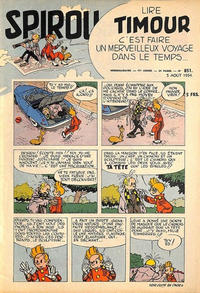 Cover Thumbnail for Spirou (Dupuis, 1947 series) #851