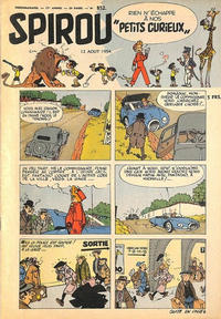 Cover Thumbnail for Spirou (Dupuis, 1947 series) #852