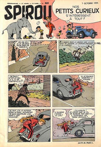 Cover Thumbnail for Spirou (Dupuis, 1947 series) #860