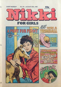 Cover Thumbnail for Nikki for Girls (D.C. Thomson, 1985 series) #80
