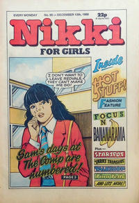 Cover Thumbnail for Nikki for Girls (D.C. Thomson, 1985 series) #95