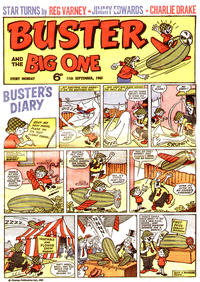 Cover Thumbnail for Buster (IPC, 1960 series) #11 September 1965 [277]