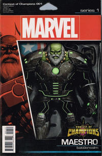 Cover Thumbnail for Contest of Champions (Marvel, 2015 series) #1 [John Tyler Christopher Action Figure (Maestro)]