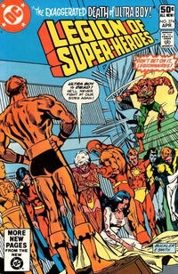 Cover for The Legion of Super-Heroes (DC, 1980 series) #274 [Direct]