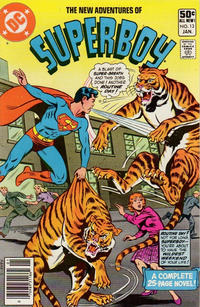 Cover Thumbnail for The New Adventures of Superboy (DC, 1980 series) #13 [Newsstand]