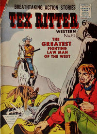 Cover Thumbnail for Tex Ritter Western (L. Miller & Son, 1951 series) #93