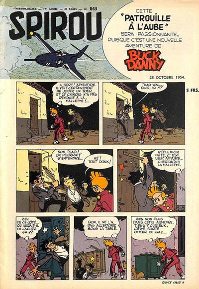Cover for Spirou (Dupuis, 1947 series) #863