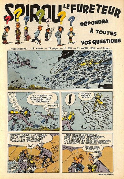 Cover for Spirou (Dupuis, 1947 series) #888