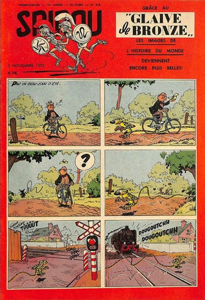 Cover for Spirou (Dupuis, 1947 series) #916
