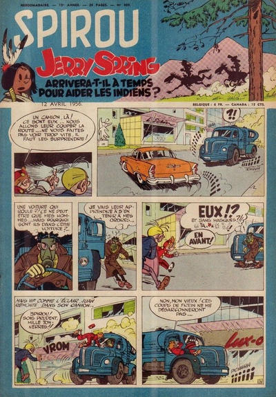 Cover for Spirou (Dupuis, 1947 series) #939
