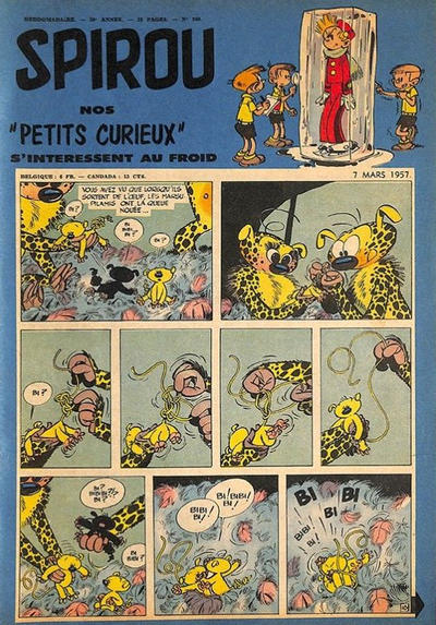 Cover for Spirou (Dupuis, 1947 series) #986