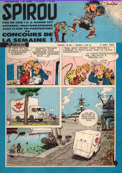 Cover for Spirou (Dupuis, 1947 series) #994