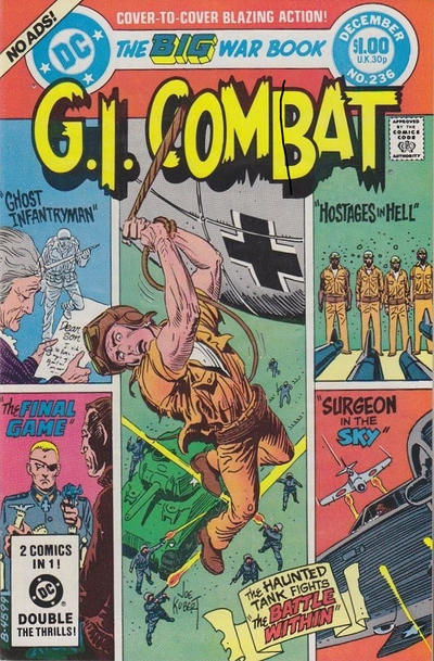 Cover for G.I. Combat (DC, 1957 series) #236 [Direct]