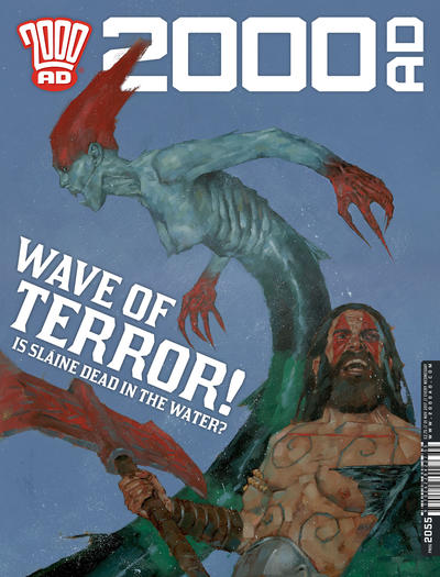 Cover for 2000 AD (Rebellion, 2001 series) #2055