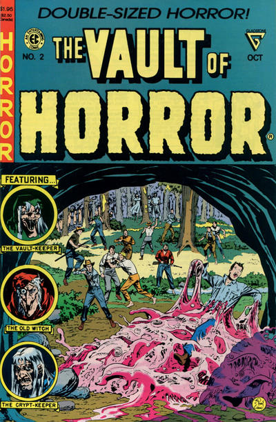 Cover for The Vault of Horror (Gladstone, 1990 series) #2 [Direct]