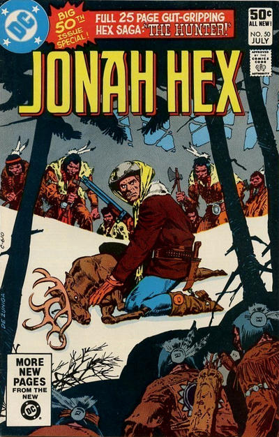 Cover for Jonah Hex (DC, 1977 series) #50 [Direct]