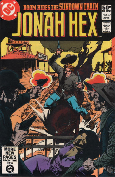 Cover for Jonah Hex (DC, 1977 series) #47 [Direct]