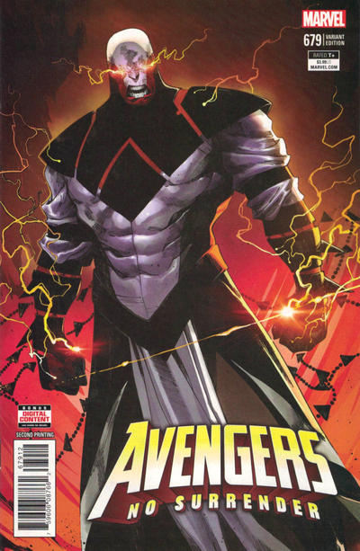 Cover for Avengers (Marvel, 2017 series) #679 [Second Printing - Arron Kim Jacinto]