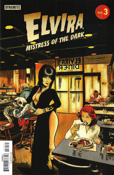 Cover for Elvira Mistress of the Dark (Dynamite Entertainment, 2018 series) #3 [Cover C Robert Hack]