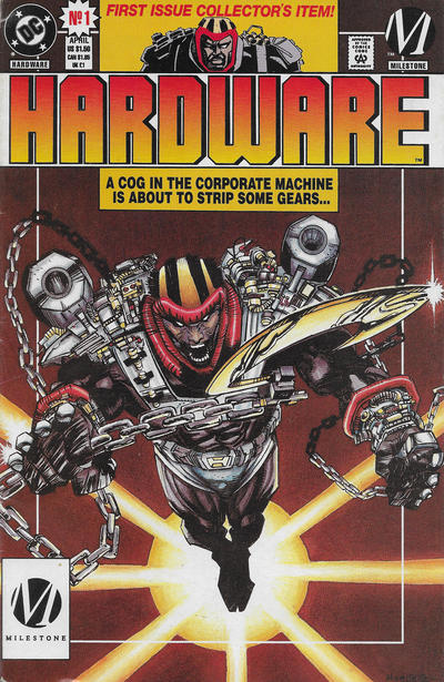 Cover for Hardware (DC, 1993 series) #1 [Direct]