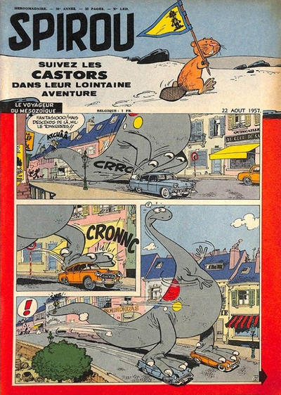Cover for Spirou (Dupuis, 1947 series) #1010