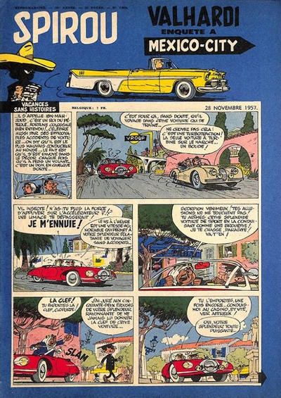 Cover for Spirou (Dupuis, 1947 series) #1024
