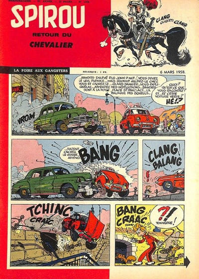 Cover for Spirou (Dupuis, 1947 series) #1038