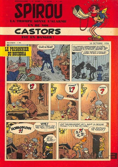 Cover for Spirou (Dupuis, 1947 series) #1070
