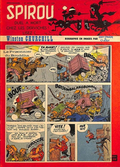 Cover for Spirou (Dupuis, 1947 series) #1074