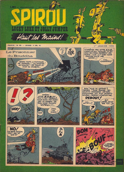 Cover for Spirou (Dupuis, 1947 series) #1081