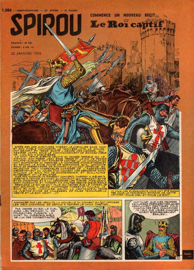 Cover for Spirou (Dupuis, 1947 series) #1084