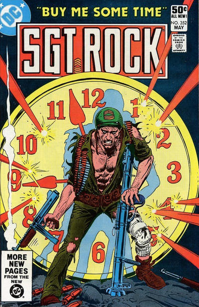 Cover for Sgt. Rock (DC, 1977 series) #352 [Direct]