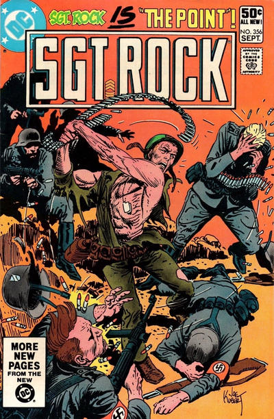 Cover for Sgt. Rock (DC, 1977 series) #356 [Direct]