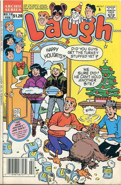 Cover for Laugh (Archie, 1987 series) #19 [Canadian]