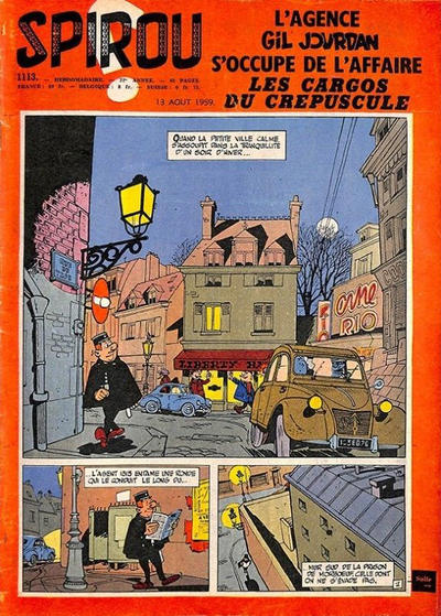 Cover for Spirou (Dupuis, 1947 series) #1113
