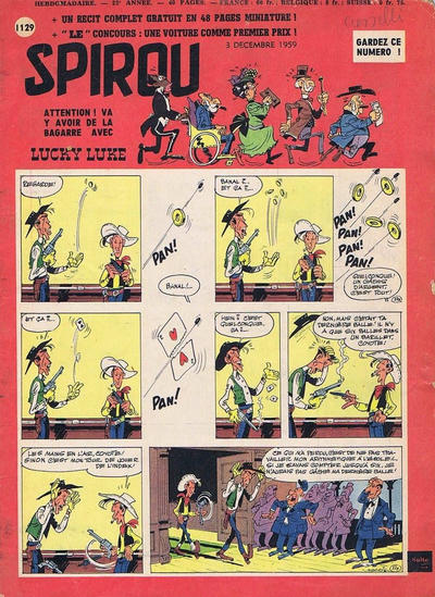 Cover for Spirou (Dupuis, 1947 series) #1129