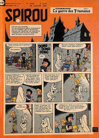 Cover for Spirou (Dupuis, 1947 series) #1137