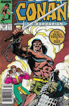 Cover for Conan the Barbarian (Marvel, 1970 series) #208 [Newsstand]