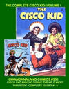 Cover for Gwandanaland Comics (Gwandanaland Comics, 2016 series) #551 - The Complete Cisco Kid: Volume 1
