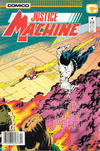 Cover for Justice Machine (Comico, 1987 series) #4 [Newsstand]