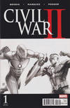 Cover Thumbnail for Civil War II (2016 series) #1 [Incentive Steve McNiven Sketch Variant]