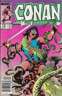Cover for Conan the Barbarian (Marvel, 1970 series) #162 [Canadian]