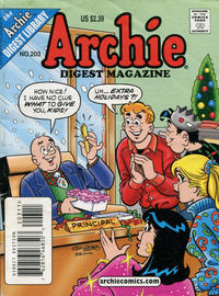 Cover for Archie Comics Digest (Archie, 1973 series) #203 [Direct Edition]