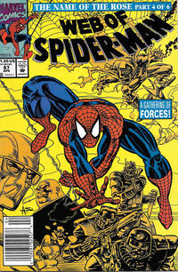 Cover Thumbnail for Web of Spider-Man (Marvel, 1985 series) #87 [Newsstand]