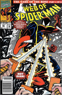 Cover for Web of Spider-Man (Marvel, 1985 series) #85 [Newsstand]