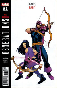 Cover Thumbnail for Generations: Hawkeye & Hawkeye (Marvel, 2017 series) [Elizabeth Torque]