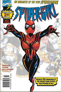 Cover for Spider-Girl (Marvel, 1998 series) #1 [Newsstand]