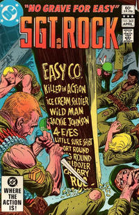 Cover for Sgt. Rock (DC, 1977 series) #363 [Direct]