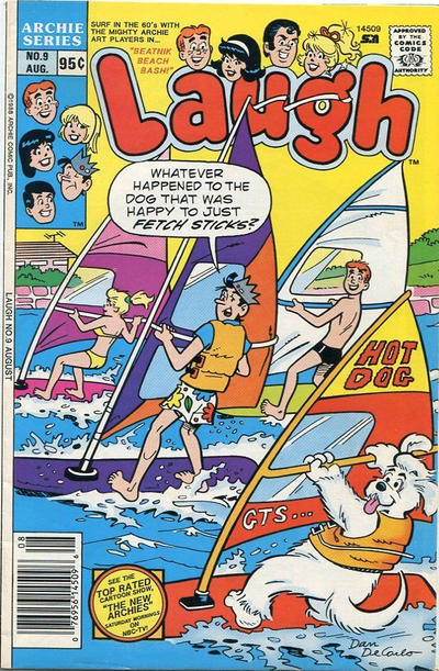 Cover for Laugh (Archie, 1987 series) #9 [Canadian]